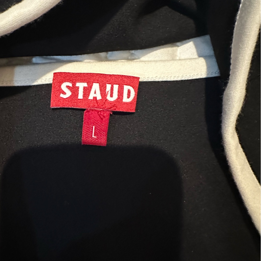 STAUD Black and White Crop Top - Picture 3 of 5